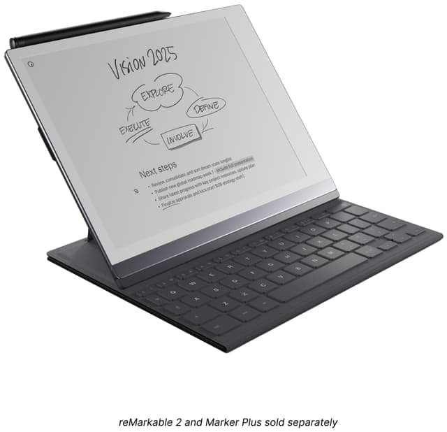 reMarkable Type Folio – Folio-tangentbord (Ink Black) - Nyskick - i originalförpackning