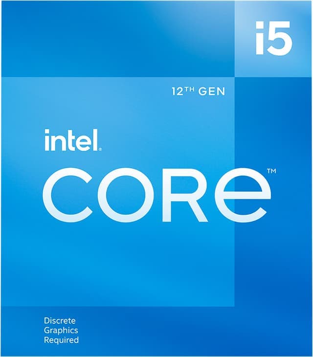 Intel Core i5-12400F processor - Nyskick - i originalförpackning