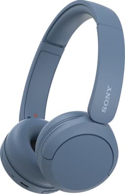 Sony WH-CH520 trådlösa on-ear hörlurar (blå) - Nyskick - i originalförpackning