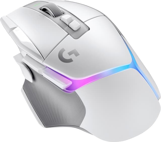 Logitech G502 X Plus trådlös gamingmus (vit) - Nyskick - i originalförpackning
