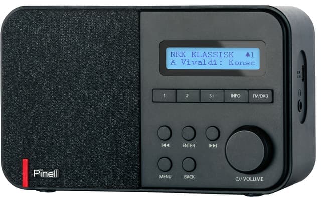 Pinell Supersound Mini bärbar DAB+/FM-radio - Bra skick – Mindre spår av användning