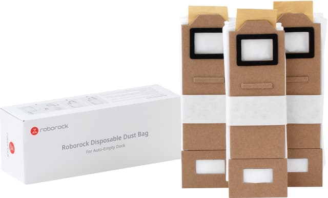 Roborock S7+/S7 MaxV Plus dammsugarpåsar RR0221 (3-pack) - Fint skick - lite slitage