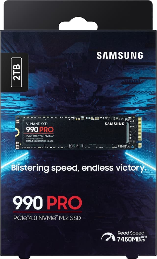 Samsung 990 Pro The Ultimate SSD 2 TB - Nyskick - i originalförpackning