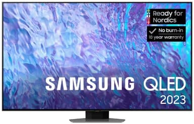Samsung 65" Q80C 4K QLED Smart TV (2023) - Nyskick - originalförpackning saknas