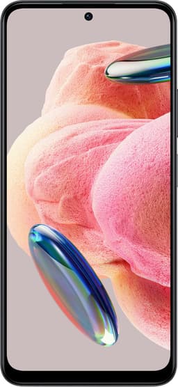 Xiaomi Redmi Note 12 smartphone 4/128GB (svart) - Bra skick – Mindre spår av användning