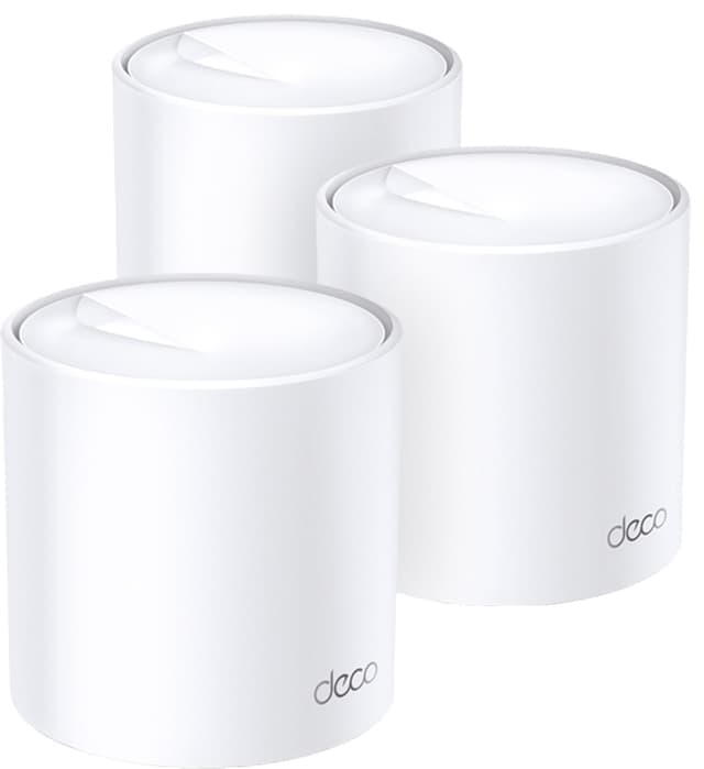 TP-Link Deco X60 V3.2 WiFi 6 mesh-system 3-pack - Nyskick - originalförpackning saknas