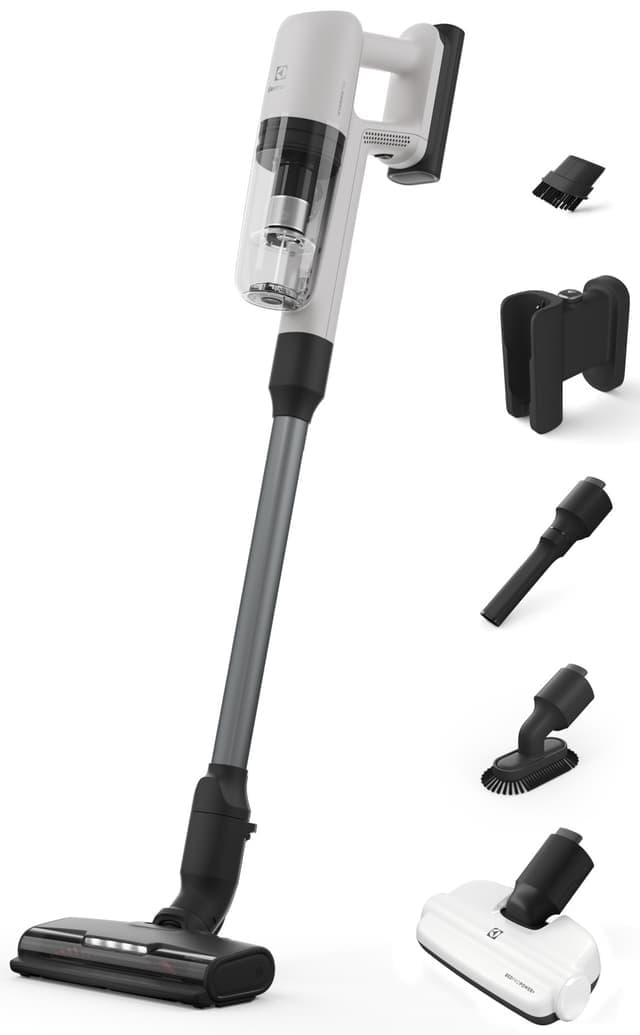 Electrolux Hygienic 700 Sladdlös Skaftdammsugare EP71HB14SH - Fint skick - lite slitage