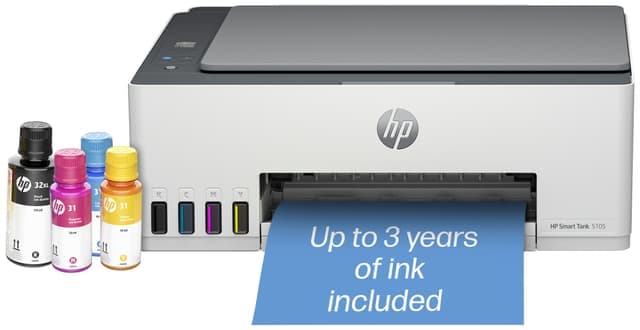 HP Smart Tank 5105 AIO bläckstråleskrivare - Nyskick - i originalförpackning