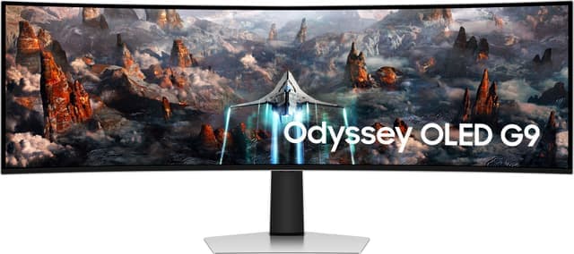 Samsung Odyssey G9 49/DQHD/OLED/240Hz/0,03ms bildskärm gaming - Nyskick - i originalförpackning