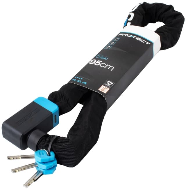 Pro-Tect Cubic kedjecykellås 419170 - Fint skick - lite slitage