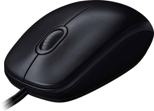 Logitech M100 trådbunden mus (svart) - Nyskick - i originalförpackning