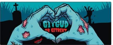 GitGud! Zombielove musmatta - Nyskick - i originalförpackning