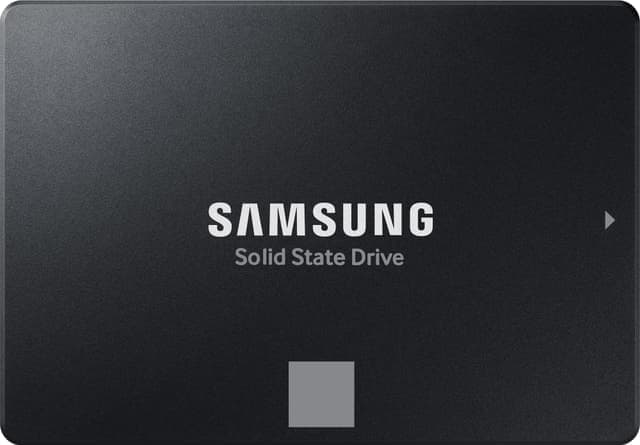 Samsung 870 EVO intern SATA SSD (2 TB) - Bra skick – Mindre spår av användning