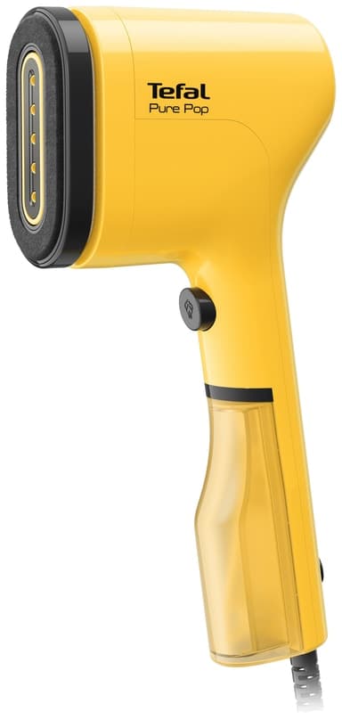 Tefal Pure Pop handhållen steamer (gul) - Fint skick - lite slitage