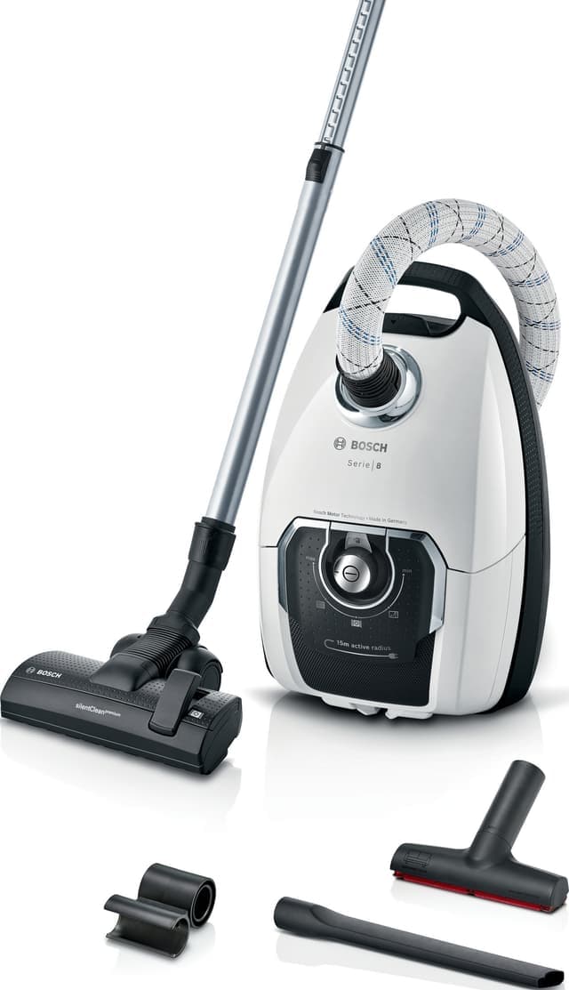 Bosch Serie 8 Dammsugare med påse BGL8WH3 - Nyskick - i originalförpackning
