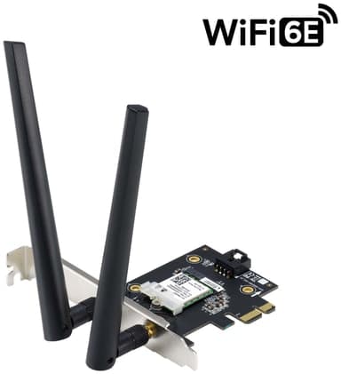 Asus PCE-AXE5400 WiFi 6e PCIe-adapter - Nyskick - i originalförpackning