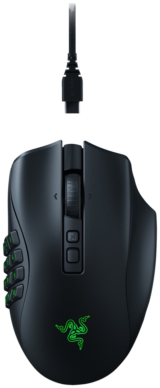 Razer Naga V2 Pro trådlös gamingmus - Nyskick - i originalförpackning