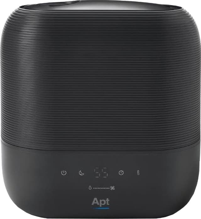 Apt Ultrasonic luftfuktare för sval/varm luft (grå) - Nyskick - i originalförpackning