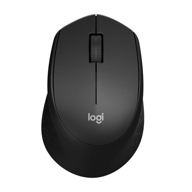 Logitech M330 Silent Plus trådlös mus (svart) - Nyskick - originalförpackning saknas