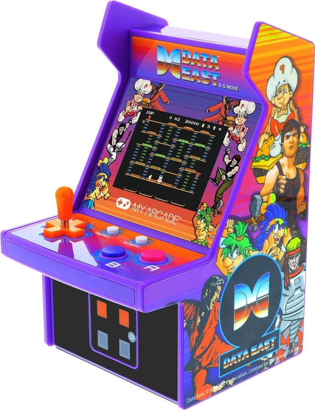 My Arcade Micro Player Pro 6,75" Data East Hits Retro spelkonsol - Nyskick - i originalförpackning