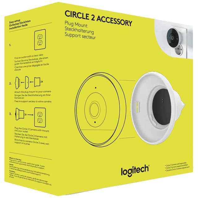 Logitech Circle 2 strömadapter - Nyskick - originalförpackning saknas
