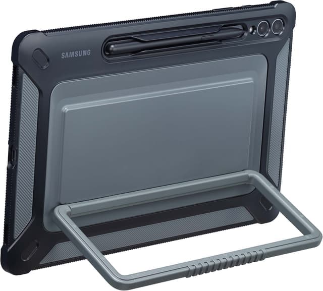 Samsung Tab S9+ utomhusfodral (svart) - Bra skick – Mindre spår av användning