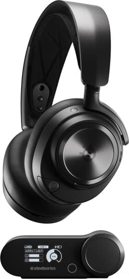 SteelSeries Arctis Nova Pro trådlöst gaming headset (för PS5, svart) - Nyskick - i originalförpackning