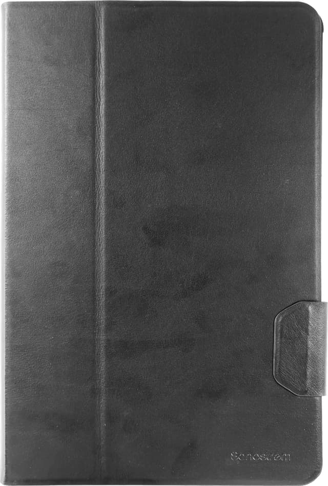 Sandstrøm Samsung Galaxy Tab A9 Plus foliofodral i läder för surfplatta (svart) - Bra skick – Mindre spår av användning
