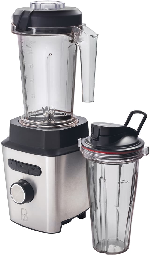 F&B Blender 31504 (stål) - Använt skick – Synliga skador, fullt funktionell