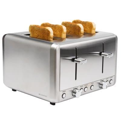 Brödrost 4 skivor rostfri - Nyskick - i originalförpackning