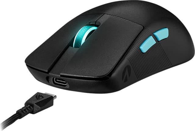 Asus ROG Harpe Ace Aim Lab Editon trådlös mus (svart) - Nyskick - i originalförpackning