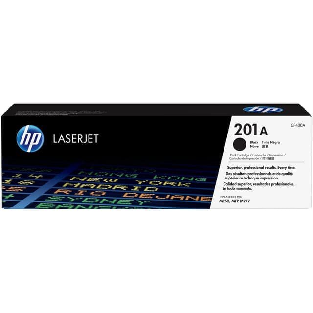 HP 201A LaserJet Tonerkasett Svart - Nyskick - i originalförpackning