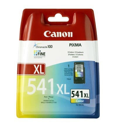 Canon Bläckpatroner CL-541XL cyan, magenta, gul - Nyskick - i originalförpackning