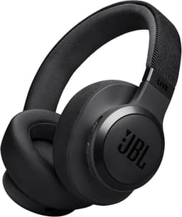 JBL Live 770NC trådlösa around-ear-hörlurar (svart) - Bra skick – Mindre spår av användning