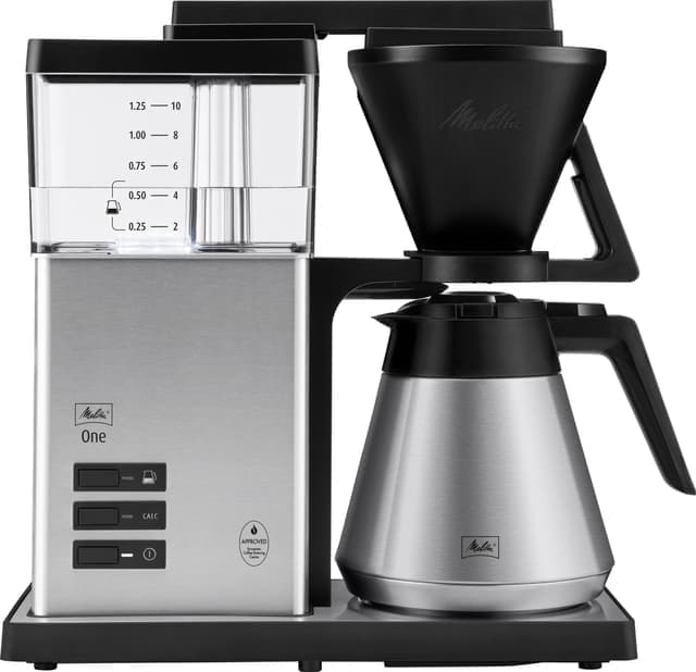 Melitta One Thermo kaffebryggare 22775 (rostfri) - Nyskick - originalförpackning saknas