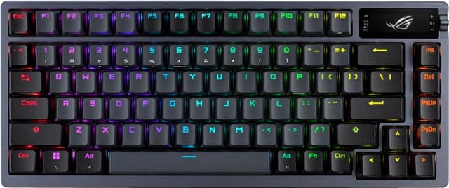 Asus ROG Azoth trådlöst tangentbord (Gunmetal) - Nyskick - i originalförpackning