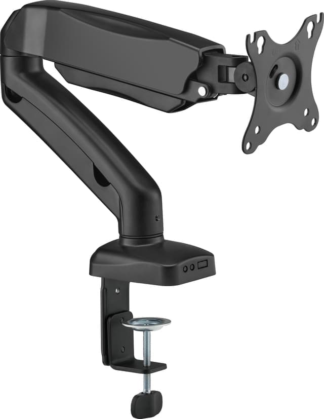 Essentials Single Spring bildskärmsarm (svart) - Nyskick - i originalförpackning