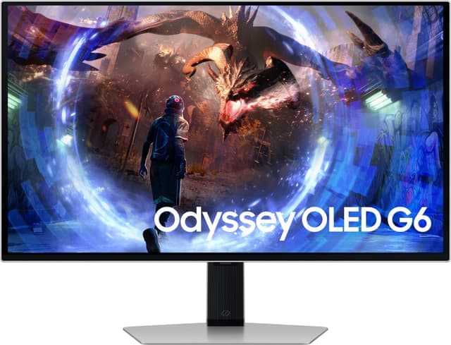 Samsung Odyssey G6 G60SD 27/QHD/OLED/360Hz/0,03ms/HAS bildskärm gaming - Nyskick - i originalförpackning