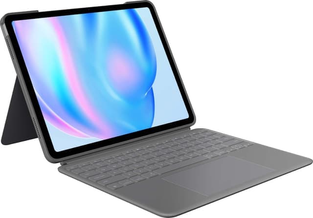 Logitech Combo Touch tangentbordsfodral för iPad Air 13 (M2) (grå) - Nyskick - i originalförpackning