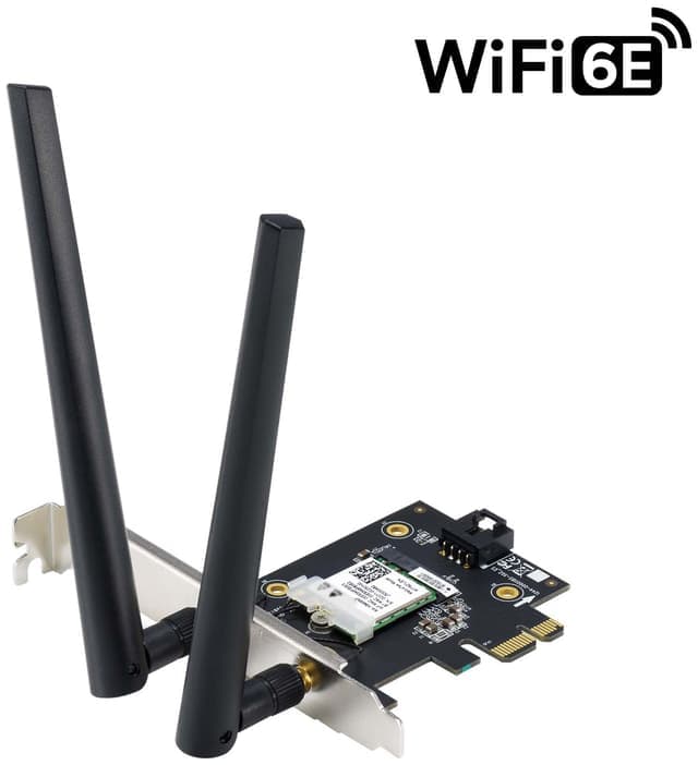 Asus PCE-AXE5400 WiFi 6e PCIe-adapter - Nyskick - originalförpackning saknas