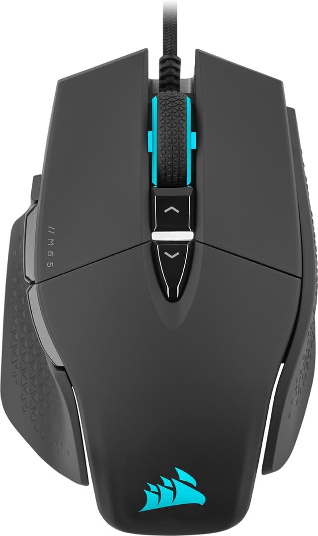 Corsair M65 RGB Ultra Tunable gamingmus (svart) - Nyskick - originalförpackning saknas