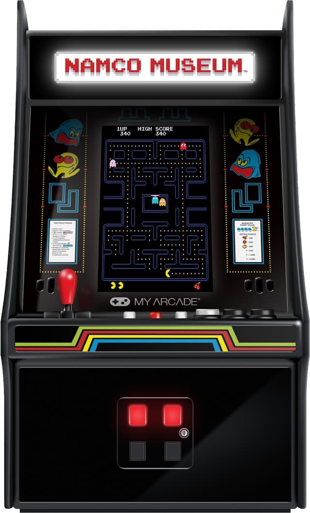 My Arcade Mini Player 10" Bandai Namco Hits Retro spelkonsol - Bra skick – Mindre spår av användning