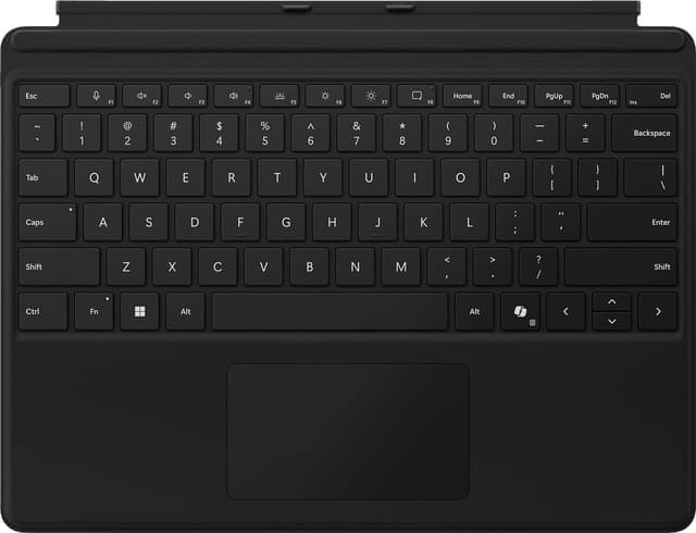 Microsoft Surface Pro 2024 tangentbord (svart) - Nyskick - i originalförpackning