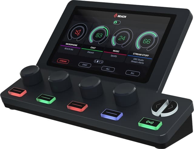 Beacn Mix Create ljudkontroll (svart) - Nyskick - i originalförpackning