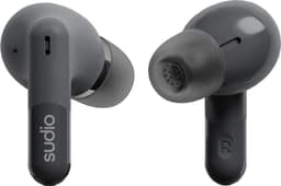 Sudio D1 True Wireless in ear-öronsnäckor (svarta) - Nyskick - originalförpackning saknas