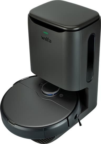 Wilfa Innobot robotdammsugare RVC-D4000SL+ (svart) - Nyskick - i originalförpackning