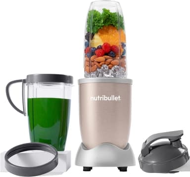 Nutribullet Pro 900 blender NB907CP (champagne) - Nyskick - originalförpackning saknas