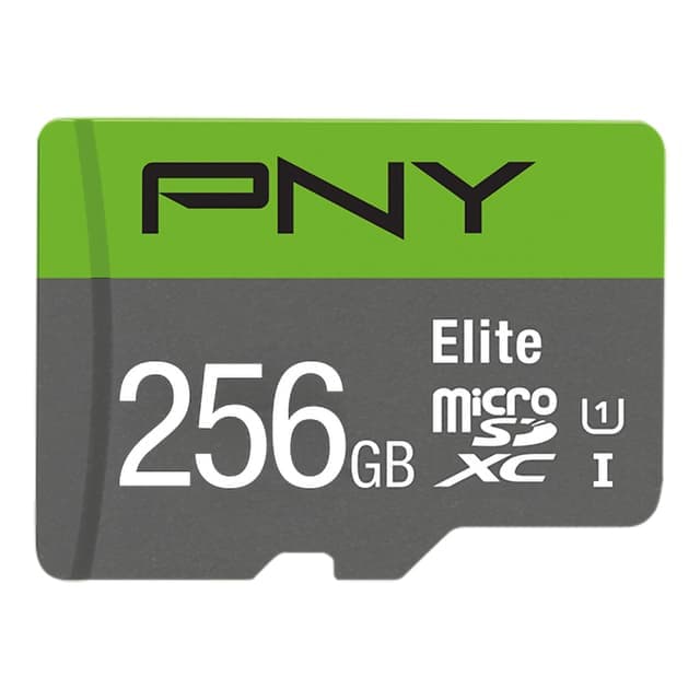 PNY Elite Micro SD V10 minneskort 256 GB - Nyskick - originalförpackning saknas