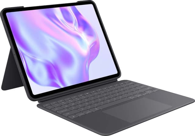 Logitech Combo Touch tangentbordsfodral för iPad Pro 13 (M4) (grafit) - Nyskick - originalförpackning saknas
