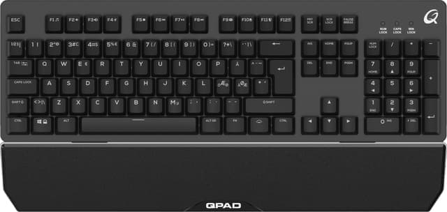 QPAD Gaming-Tangentbord MK40 Nordic - Nyskick - i originalförpackning